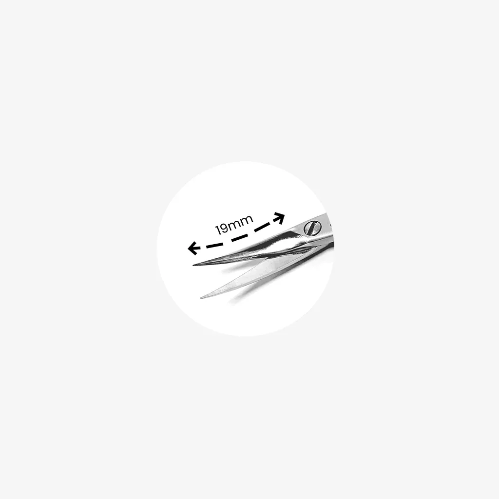 Premium Cuticle Scissor Left-Handed 004 89mm 2