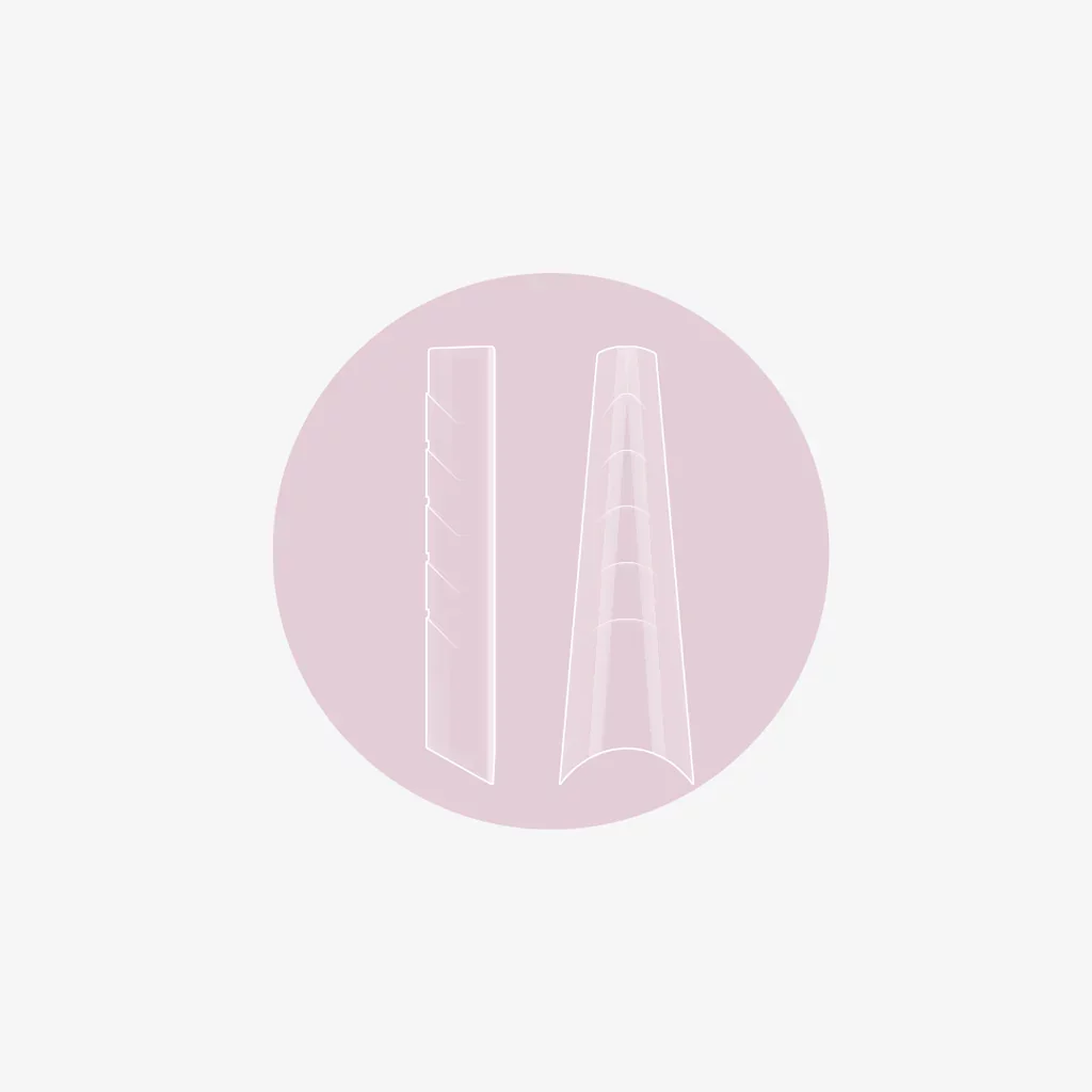 Plastic Ballerina Nail Forms 2
