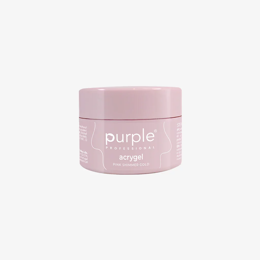 Acrygel Pink Shimmer Gold NEW CAPACITY