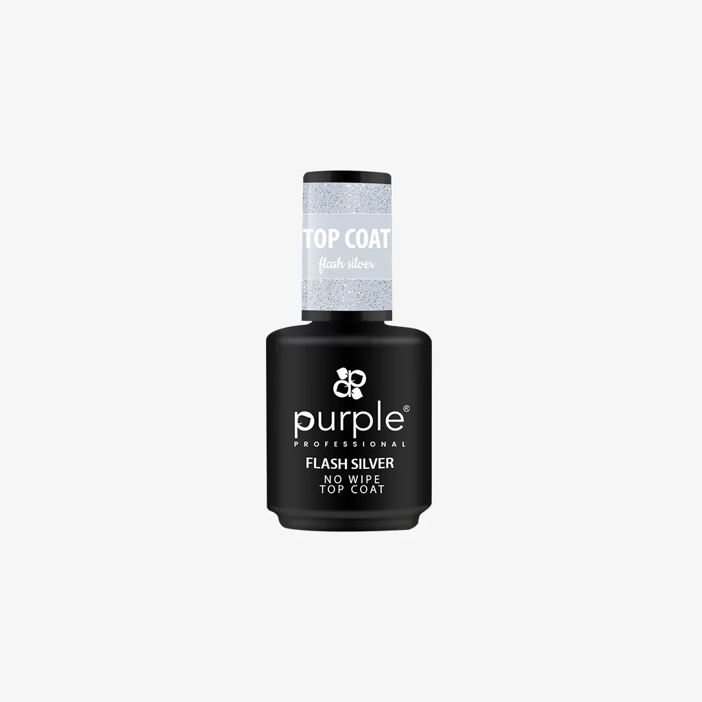 Flash Silver No Wipe Top Coat