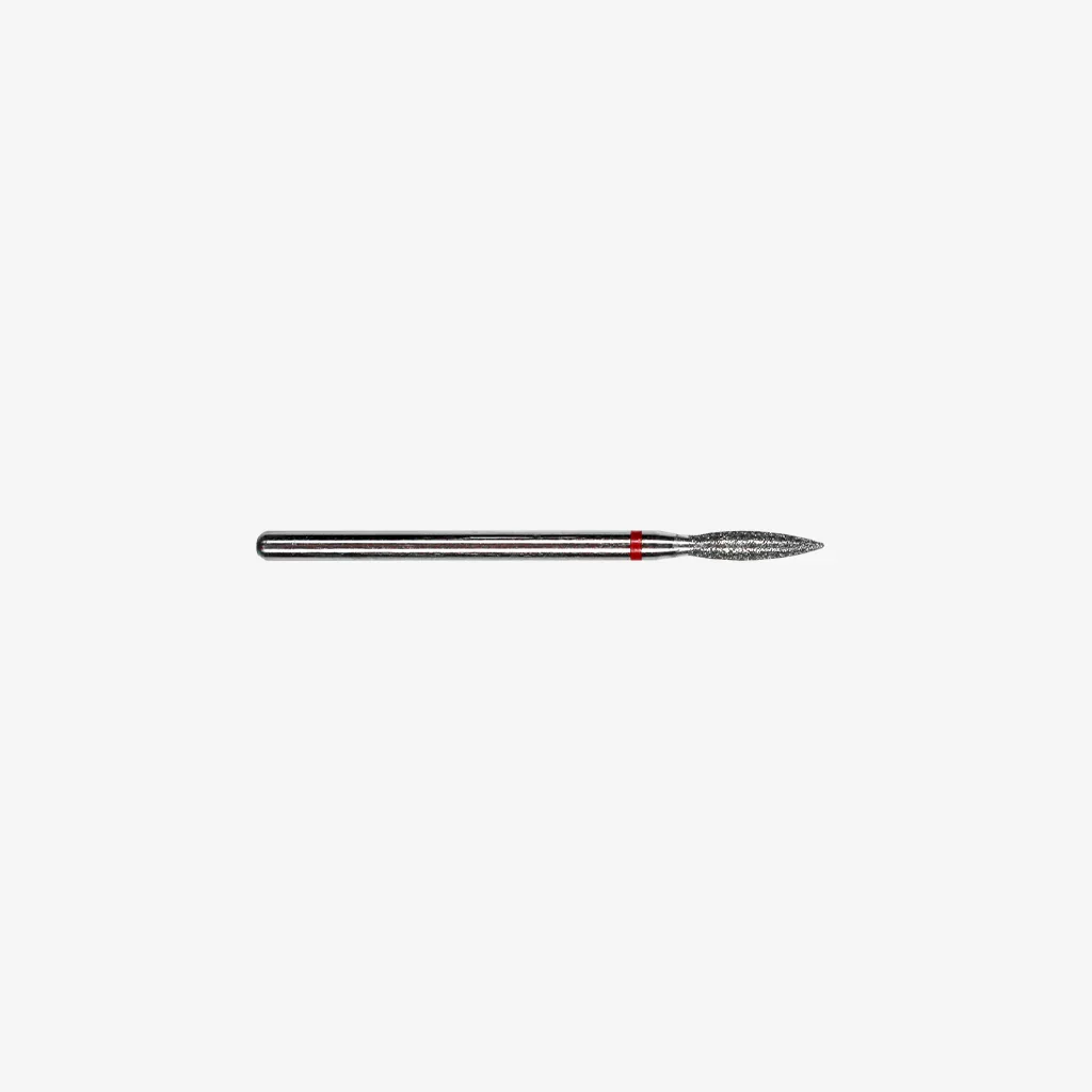 Russian Manicure Nail Drill - Pointed Flame 2.3x10mm (fine)