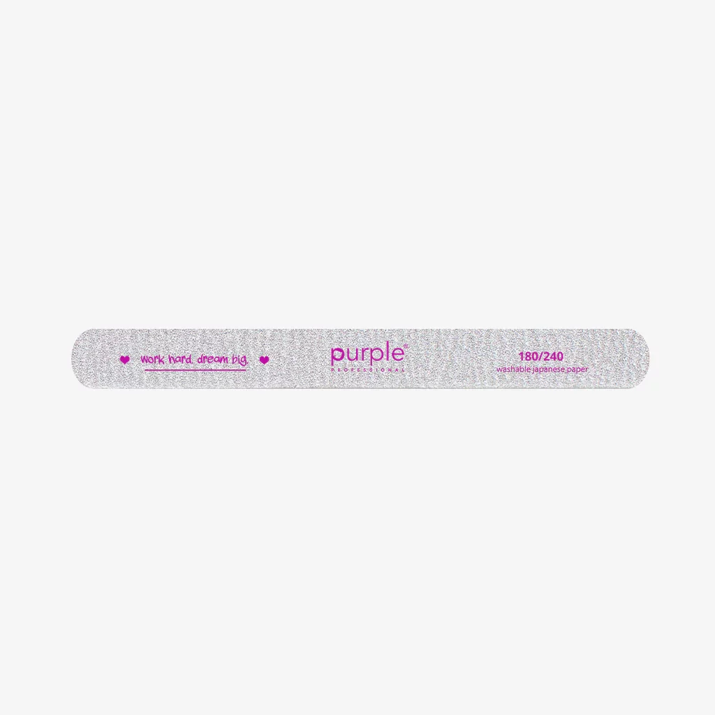 Nail File Fine Straight 180/240 Japanese Paper