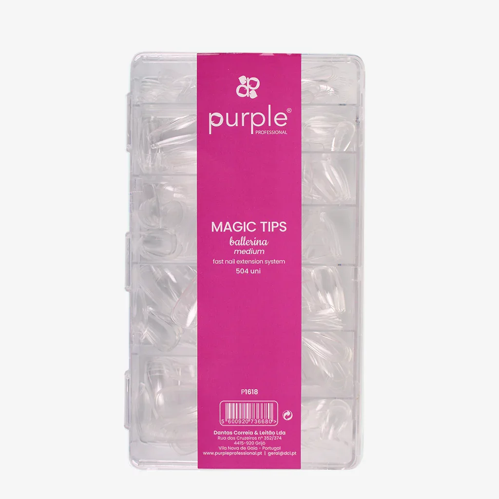 Magic Gel Tips Press On - Ballerina - Medium
