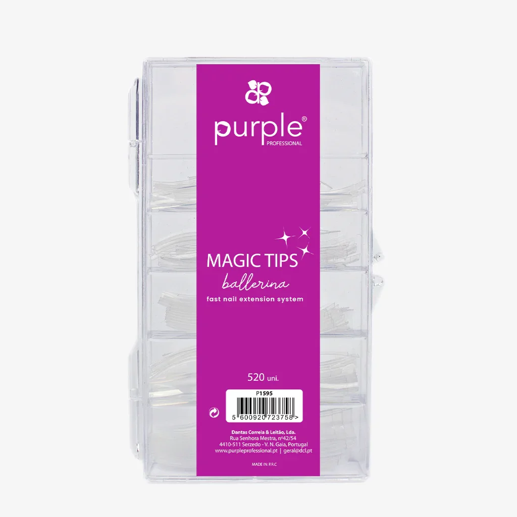 Magic Gel Tips Press On - Ballerina - Long