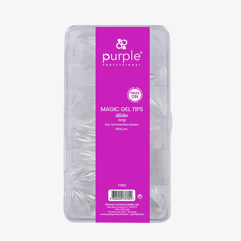 Magic Gel Tips Press On - Stiletto - Long